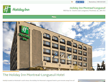 Tablet Screenshot of holidayinnlongueuil.com